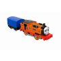 Thomas Trackmaster locomotiva Nia Mattel, cu vagon, 36 luni+