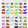 Joc tip puzzle Colour Match Orchard, in limba engleza, 36 luni+