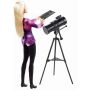 Papusa Barbie Cariere Astrolog , cu telescop, 3 ani+