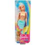 Papusa Barbie Dreamtopia, sirena, cu parul roz, 3 ani+