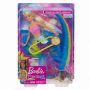 Papusa Barbie sirena, cu lumini si sunete, 3 ani+