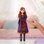 Papusa Frozen II Anna Swirling Adventure, cu lumini, 3 ani+ 