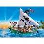 Barca Piratilor cu Motor Playmobil, 4 ani+
