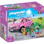 Masina de Familie Playmobil, cu loc de parcare, 5 ani+