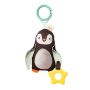 Jucarie cu inel gingival Pinguinul Prince Taf Toys, 0 luni+