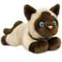 Pisica siameza de plus Animotsu 30 cm Keel Toys