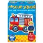 set puzzle educativ pompieri ambulanta politie echipaj salvare
