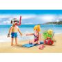 Set 2 figurine - Oameni la plaja, Playmobil, 4 ani+