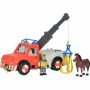 Set figurine camionul Phoenix cu Fireman Sam si calut Simba
