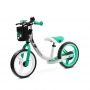 Bicicleta fara pedale Kinderkraft Space Light Green, 12