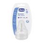 Tetina silicon Physiologic Chicco, flux normal, 0 luni+ 