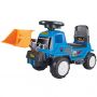 Tractoras ride-on cu cupa J.R. Kids SM-JR-913A-1_albastr

