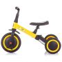 Tricicleta si bicicleta 2 in 1 Chipolino Smarty yellow, 36 luni+, Galben