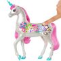 Unicorn Barbie Dreamtopia, cu lumini si sunete, 3 ani+