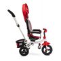 Tricicleta pliabila Wroom Toyz Red, cu scaun reversibil, 18 luni+