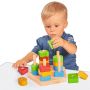 Jucarie lemn Eichhorn Stacking Toy, 12 luni+
