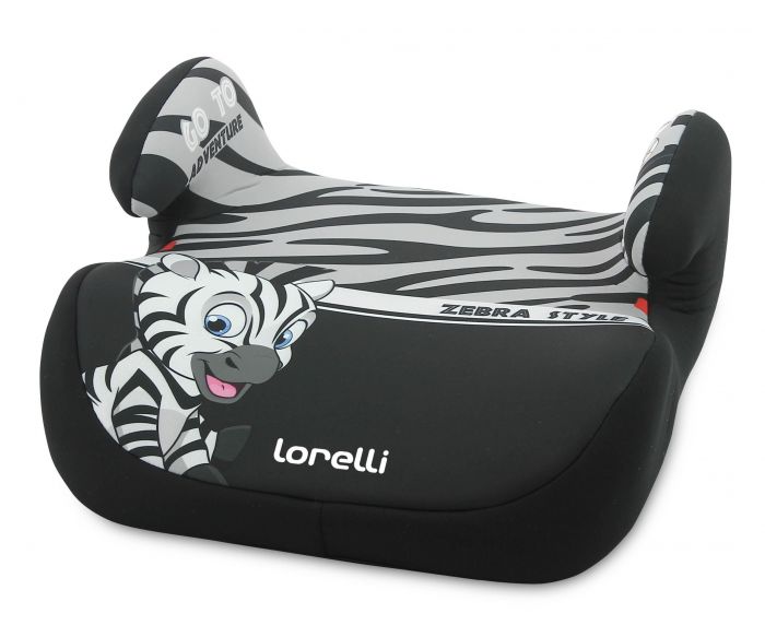 Inaltator auto Topo Comfort Lorelli Zebra Grey White, 15-36 kg, Multicolor
