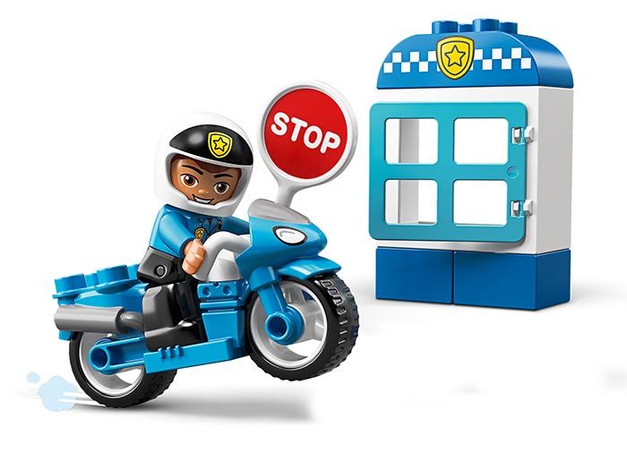 LEGO DUPLO Motocicleta de politie 10900, 2 ani+