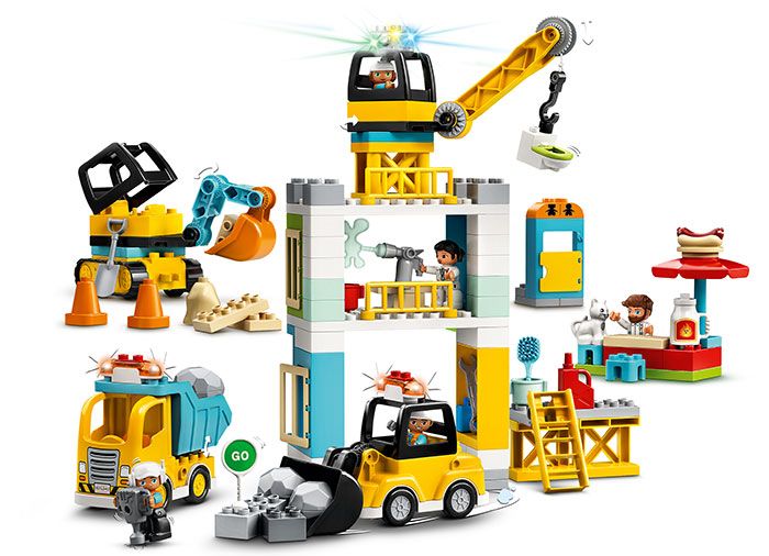 LEGO DUPLO Macara si Constructie