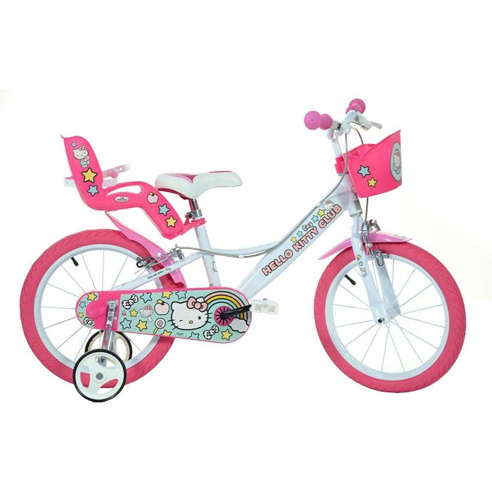 Bicicleta copii 16'' Hello Kitty DINO BIKES, 5 ani+