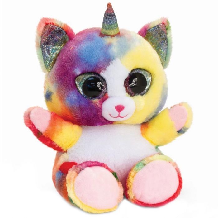 Pisica de plus colorata Animotsu 25 cm Keel Toys