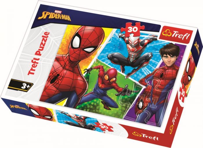 Puzzle Trefl 30 Spiderman si Miguel, 3 ani+