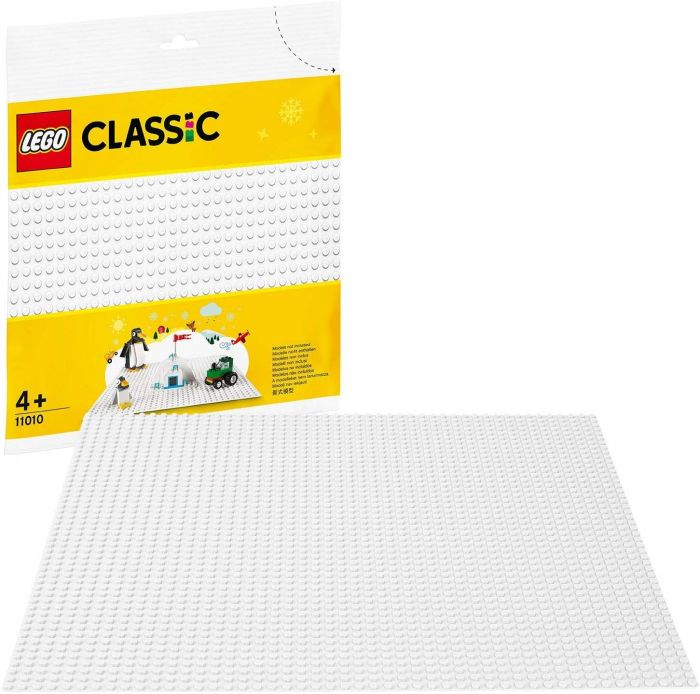 LEGO Classic Placa de baza 11010, 4 ani+, Alb