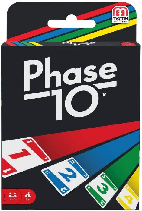 Joc cu carti Phase 10 Mattel, 7 ani+