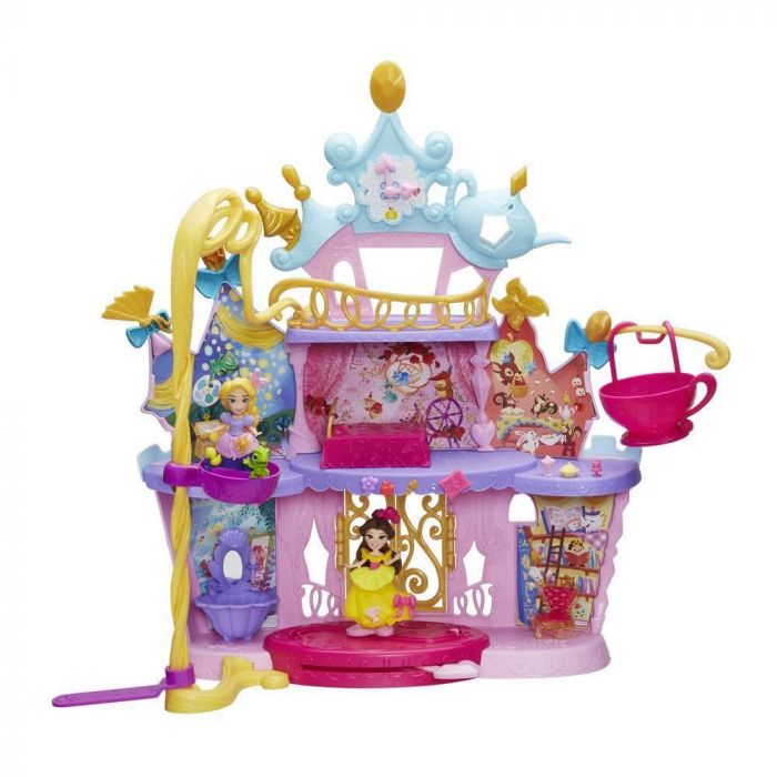 Castelul Muzical Al Printeselor Rapunzel Si Belle Hasbro