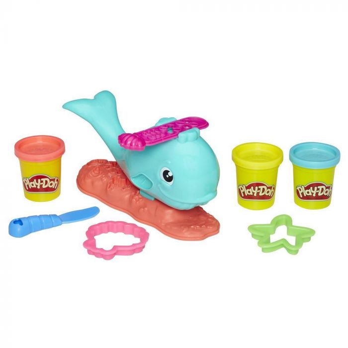 Set Balena albastra Play-Doh, 3 ani+