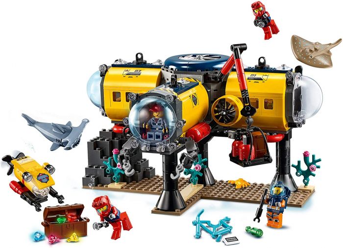 LEGO City Baza de explorare a oceanului 60265, 6 Ani+