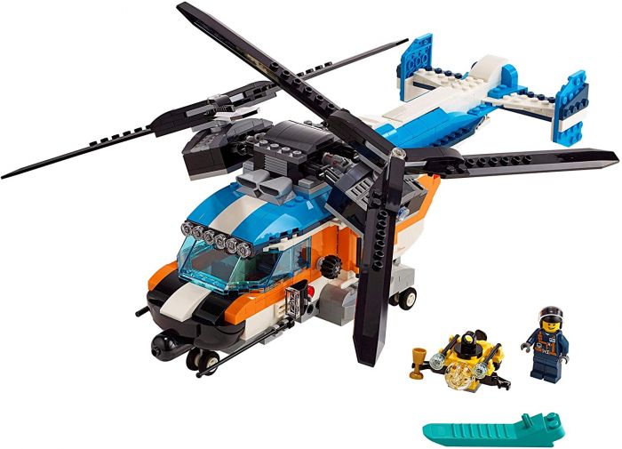 LEGO Creator Elicopter cu rotor dublu 31096, 9 Ani+