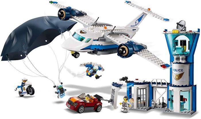 LEGO City Baza politiei aeriene 60210, 6 Ani+
