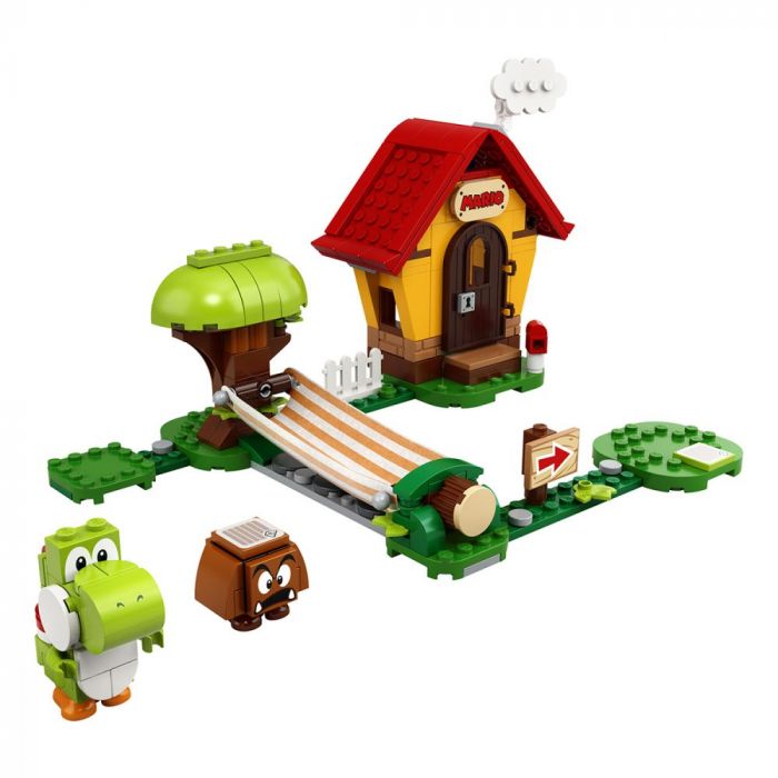 LEGO Super Mario Set de extindere casa lui Mario si Yoshi 71367, 6 ani+
