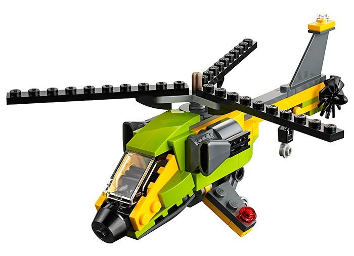 LEGO Creator Aventura cu elicopterul 31092, 6 ani+