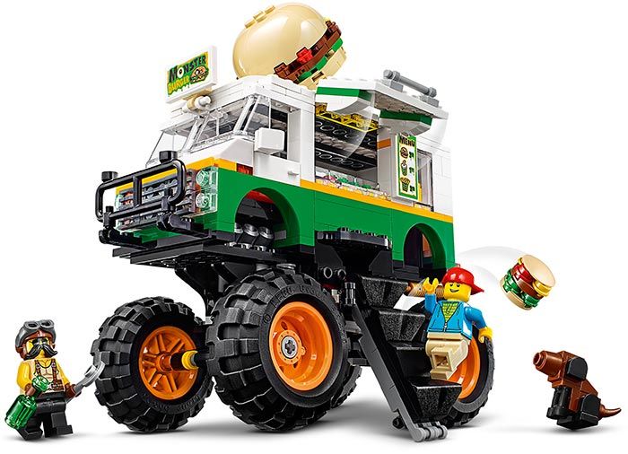 LEGO Creator Camion gigant cu burger 31104, 8 ani+
