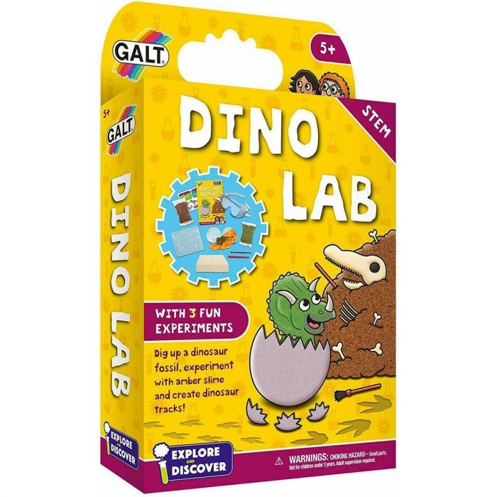Set experimente - Dino Lab Galt, 5 ani+