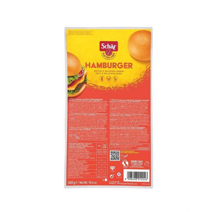 Chifle hamburger Hamburger Schar, fara gluten, 300g