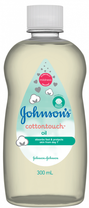 Ulei de corp Johnson's Baby Cotton Touch, 300 ml