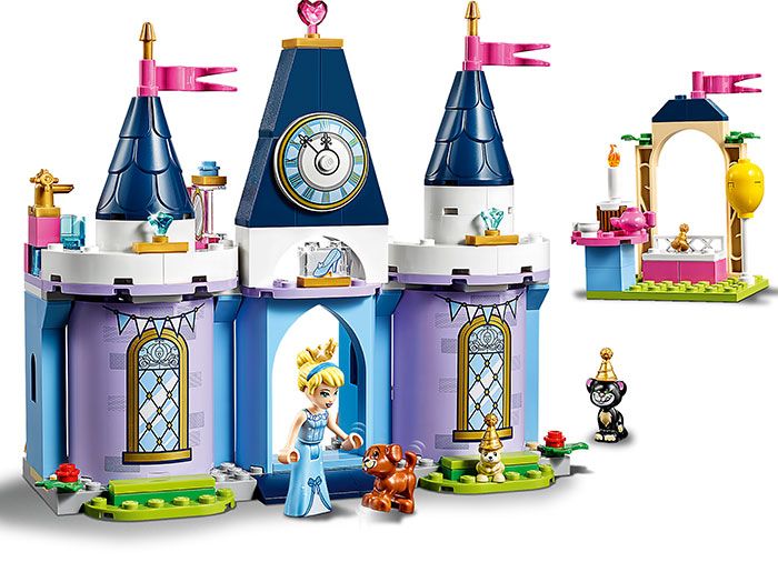 LEGO Disney Princess Sarbatorirea Cenusaresei la Castel 43178, 4 ani+