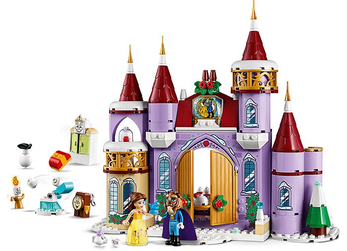 LEGO Disney Princess Sarbatoarea de iarna la Castelul Bellei 43180, 4 ani+