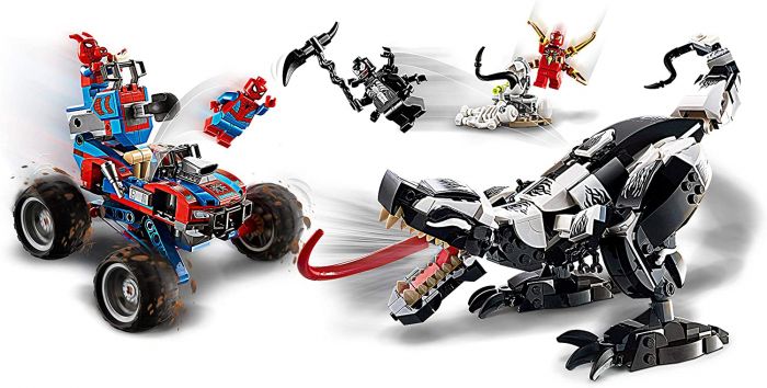 LEGO Marvel Super Heroes Ambuscada Venomosaurus 76151, 8 ani+