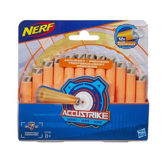 Nstrike Accustrike Dart Refill Nerf, 12 proiectile, 8 ani+