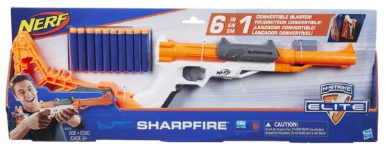 Nstrike Sharpfire Nerf, 8 ani+