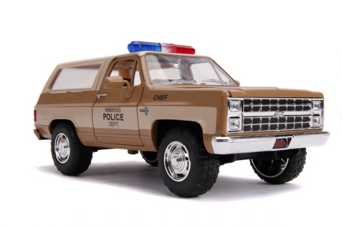 Macheta 1980 Chevy Police K5 Jada Toys, metalica, 1:24, 8 ani+