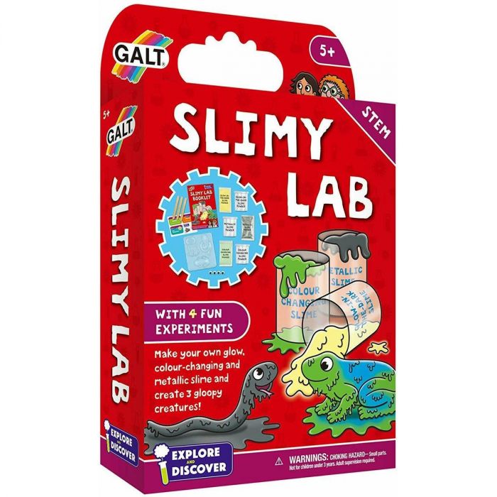 Set experimente - Slimy Lab Galt, 5 ani+