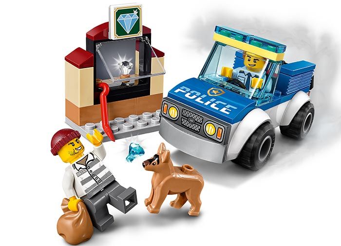 LEGO City Unitate de politie canina 60241, 4 ani+
