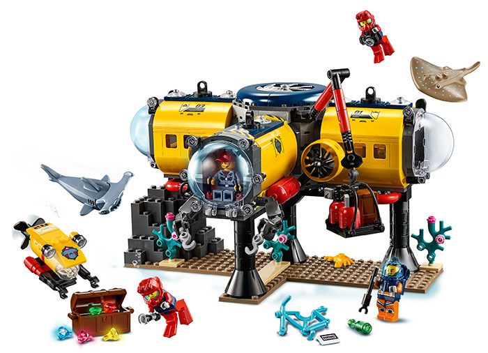 LEGO City Baza de explorare a oceanului