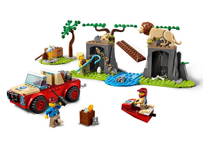 LEGO City Camion de salvare a animalelor