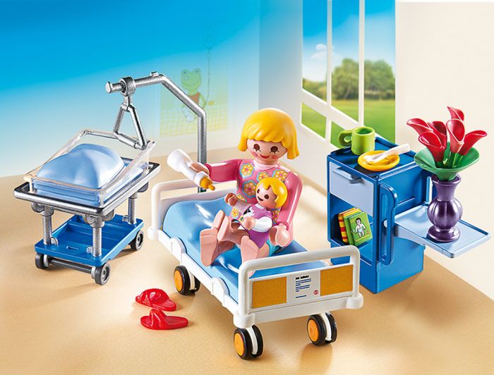 Camera de maternitate, Playmobil, 4 ani+